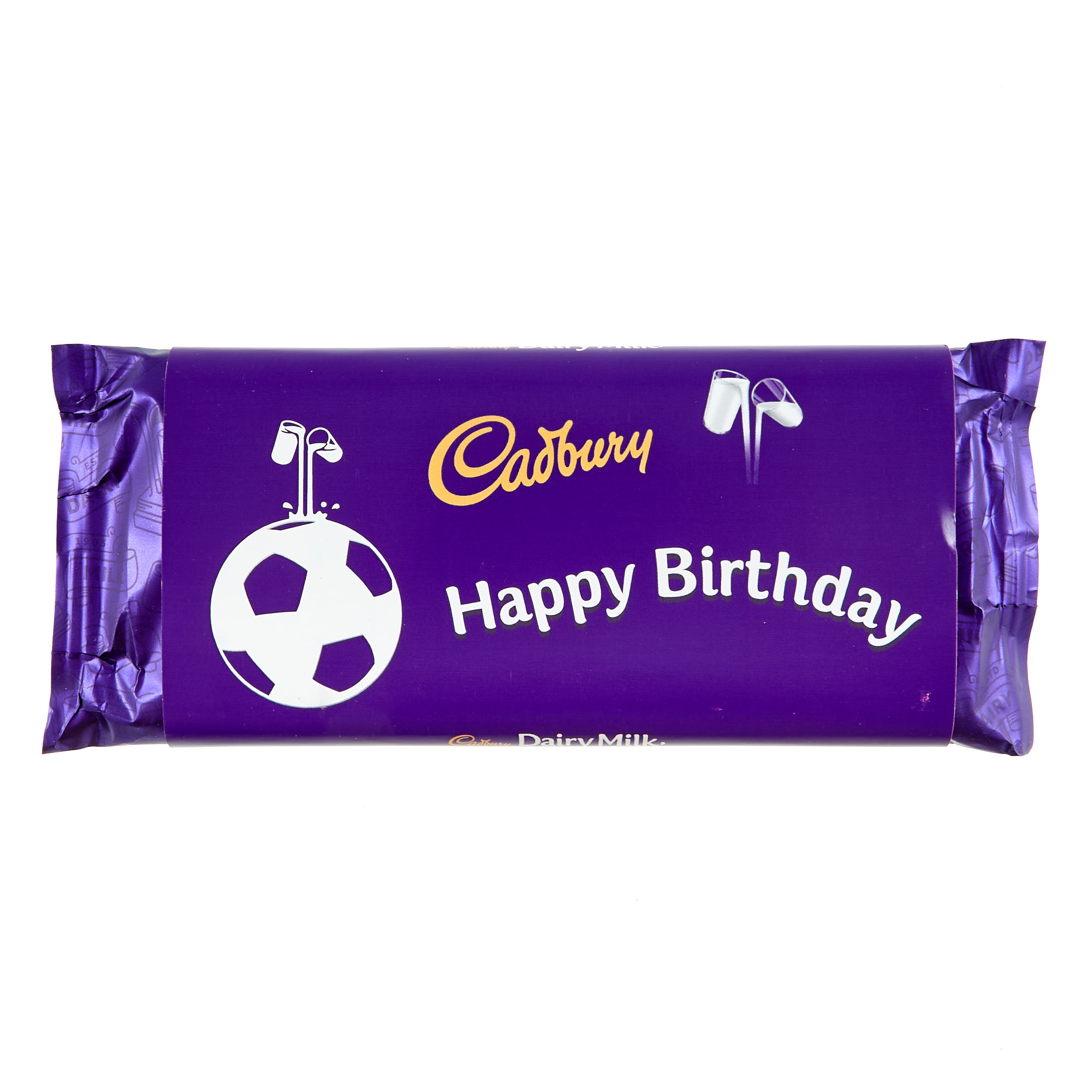 Happy Birthday Football Cadbury Dairy Milk Bar 110g