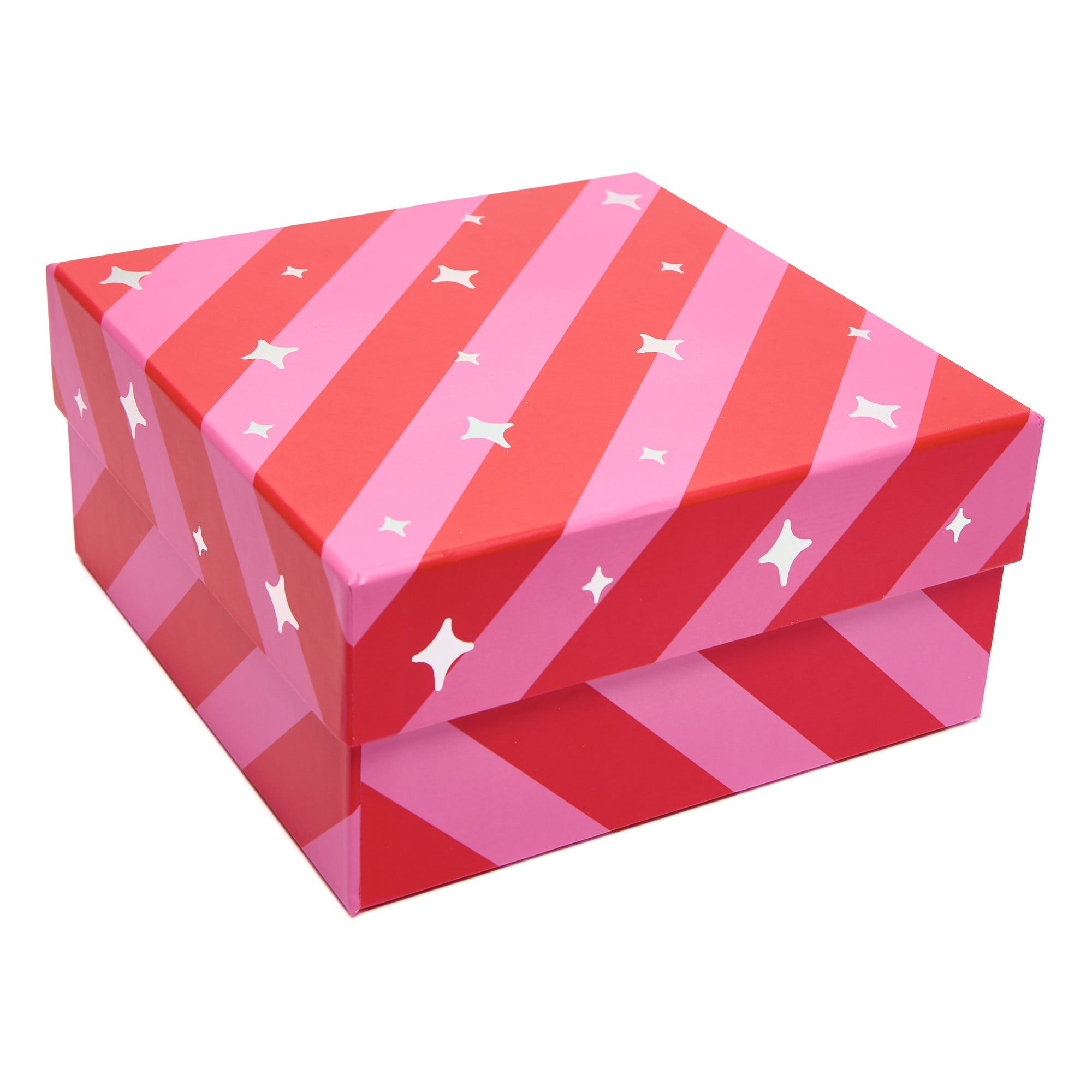 Santa & Stripes Christmas Gift Boxes - Set of 4