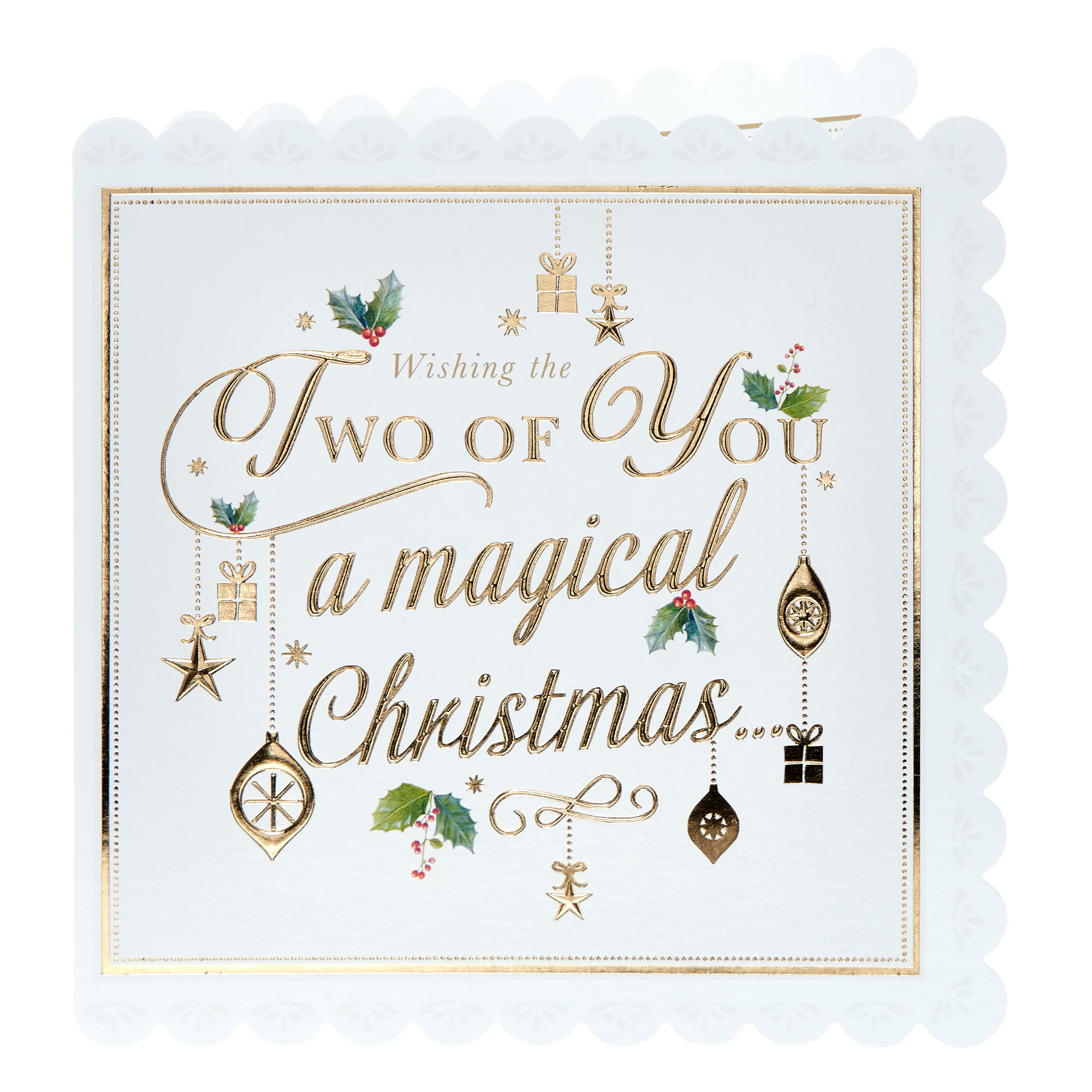 The Two Of You Magical Christmas Card