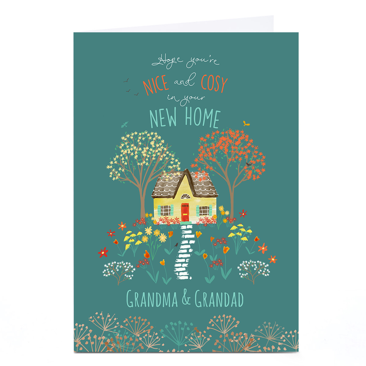Personalised New Home Card - Nice & Cosy