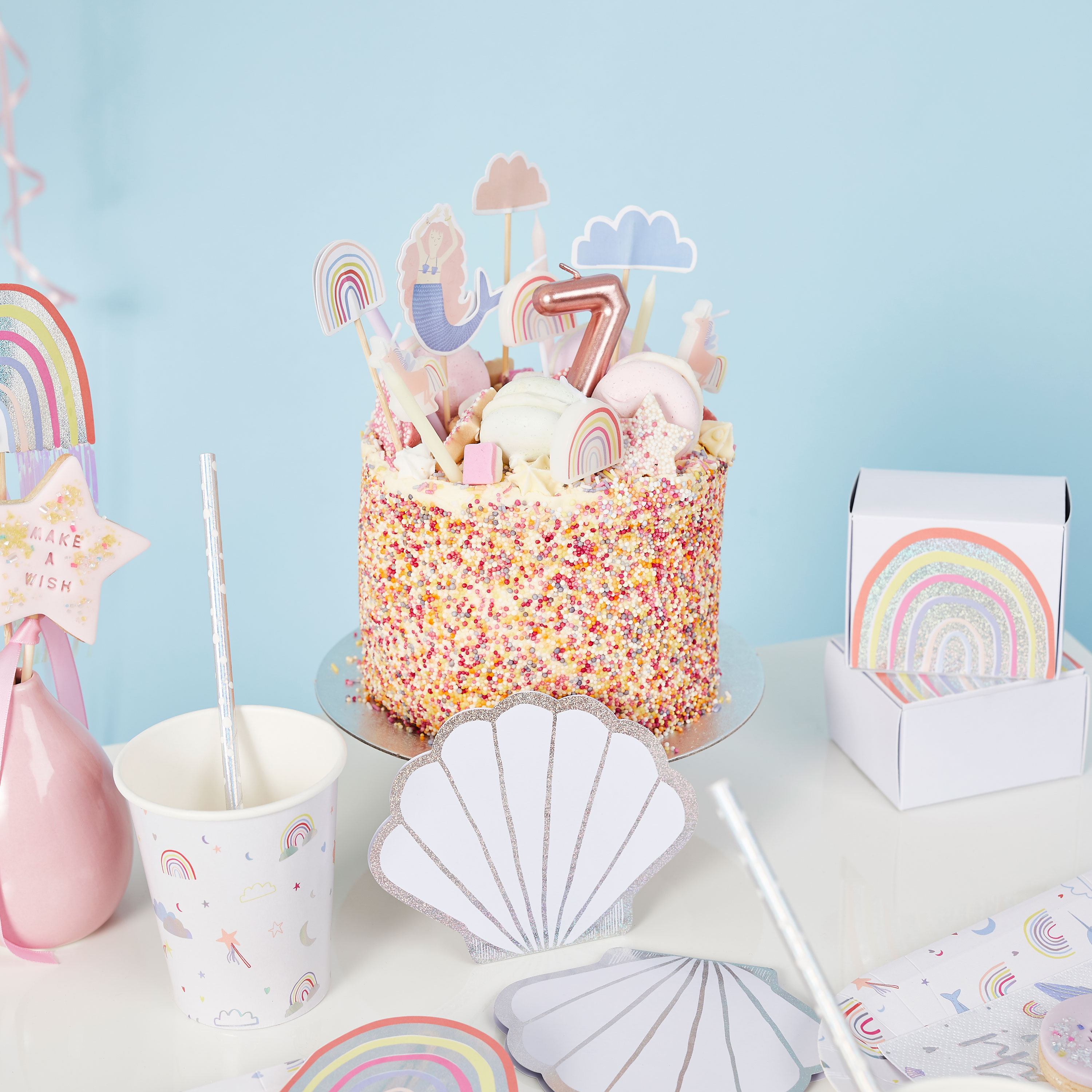 Rainbow and Unicorns Party Range