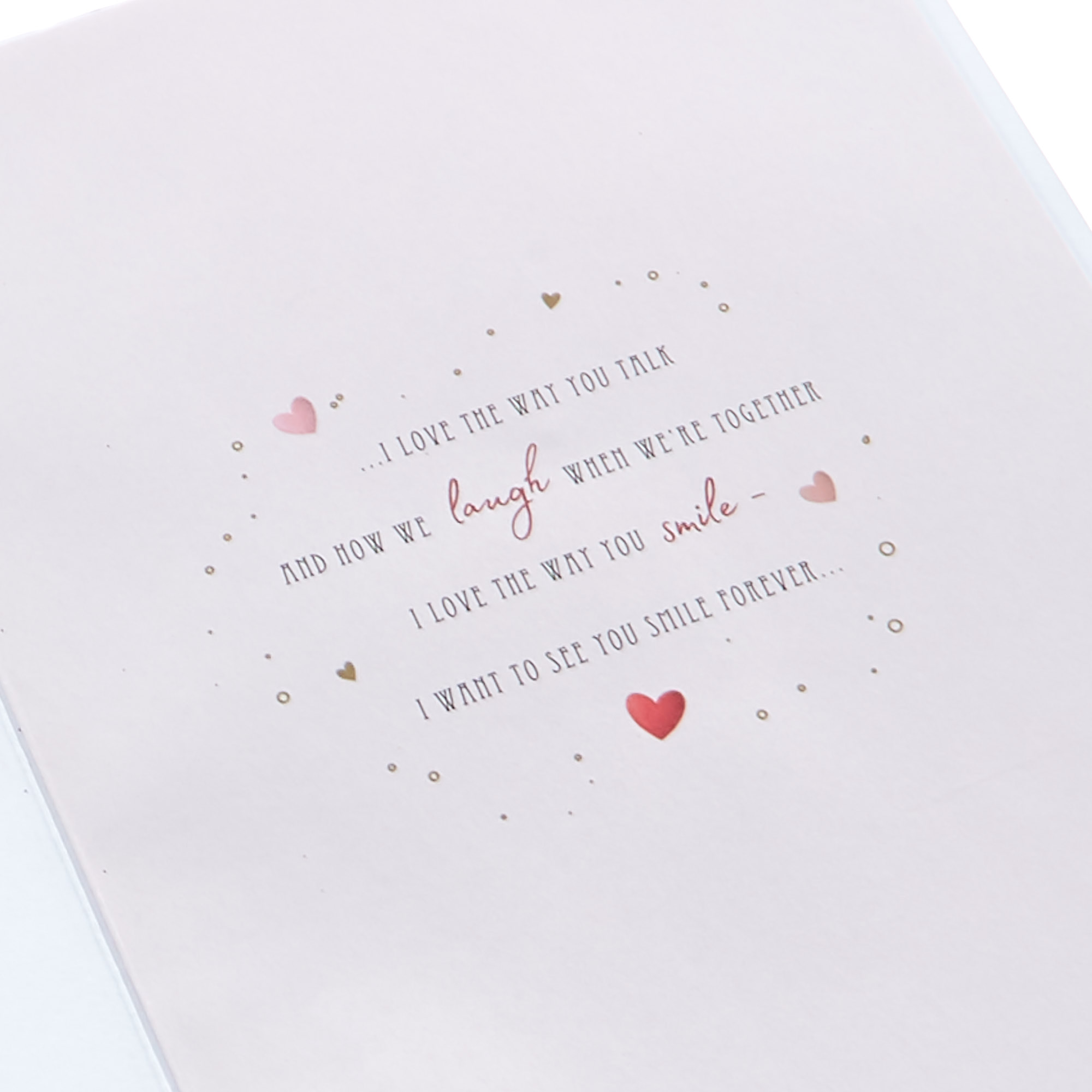 Valentine's Day Card - Here's To The One I Love 