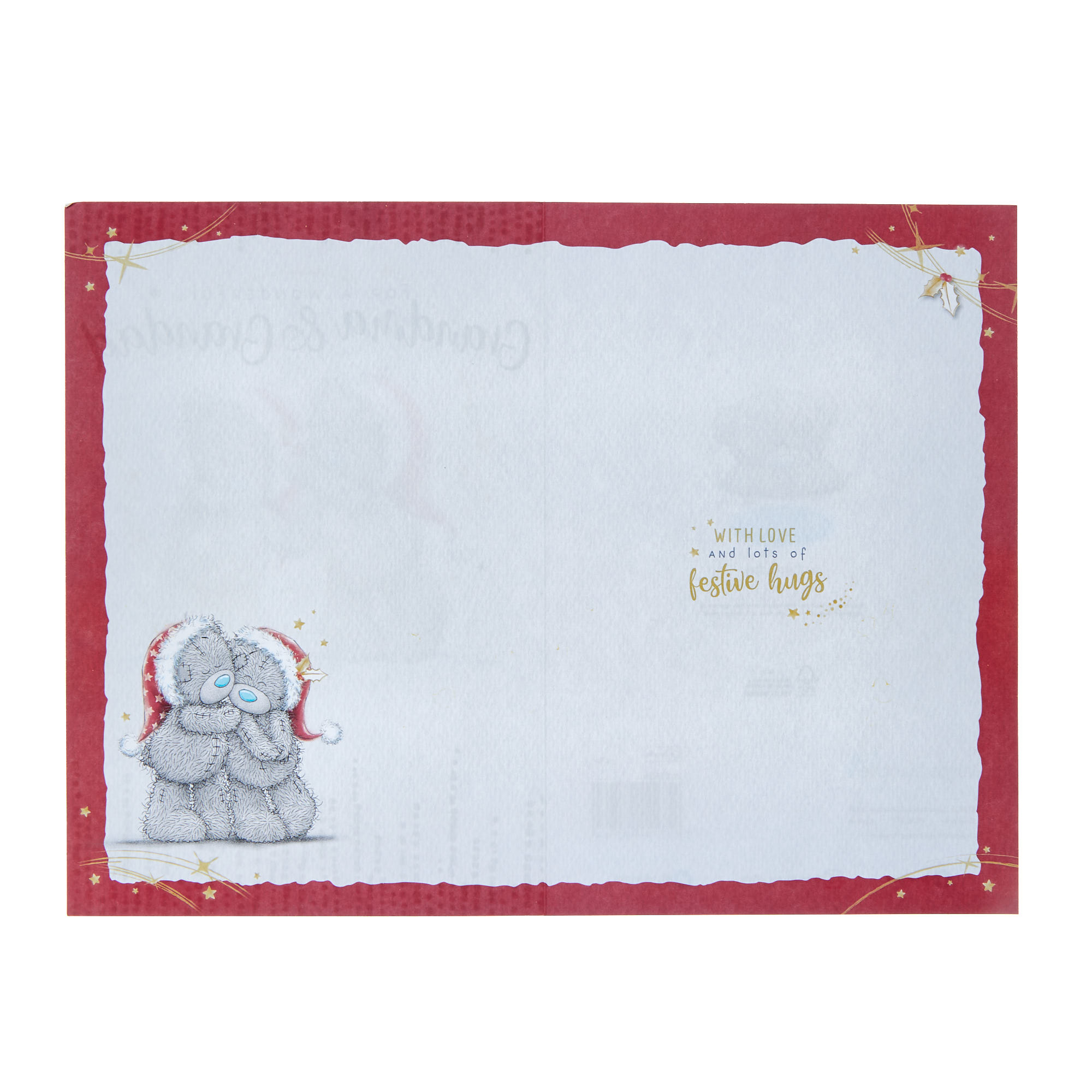 Grandma & Grandad Me To You Tatty Teddy Christmas Card
