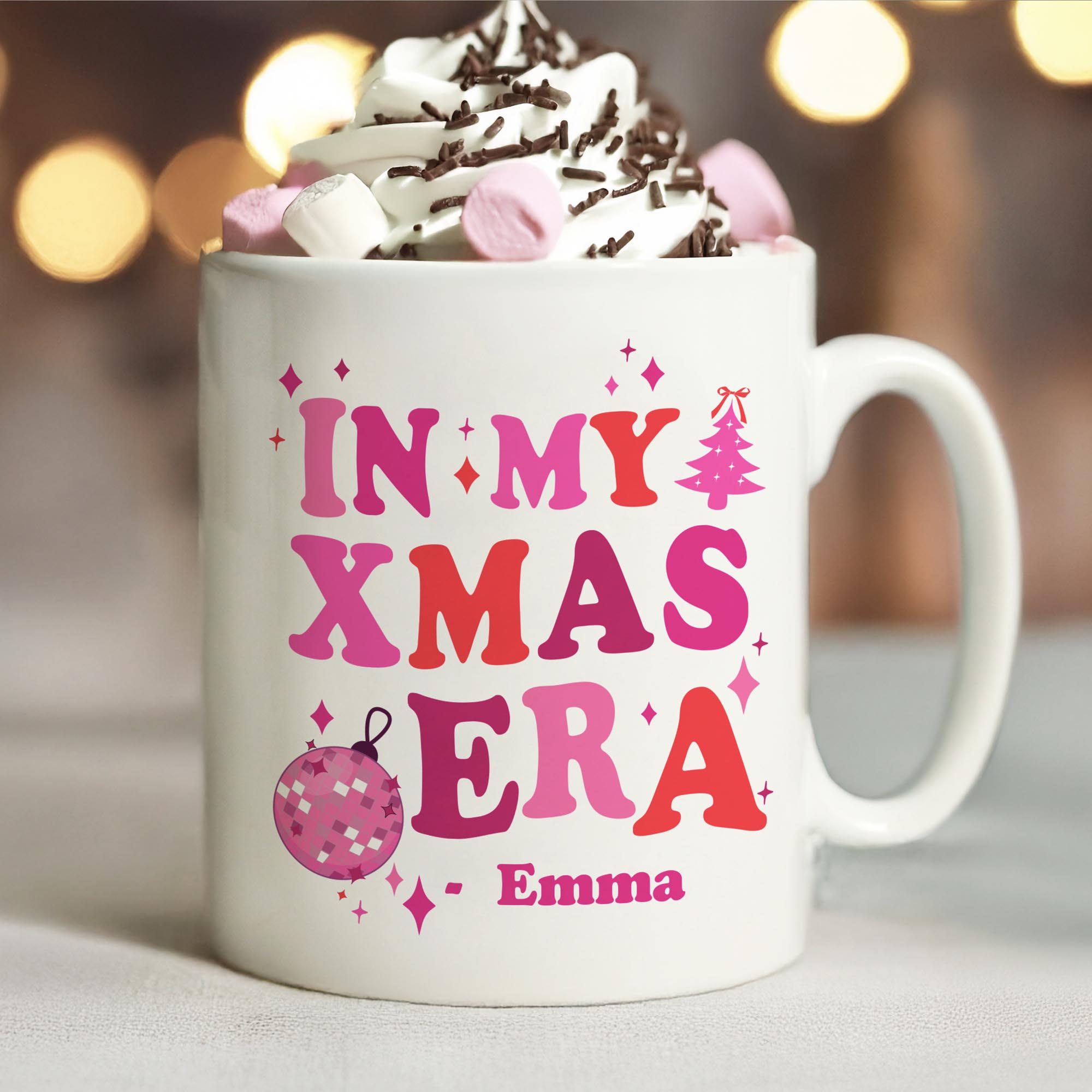 Personalised In My Christmas Era Mug,  Personalised In My Christmas Era Mug