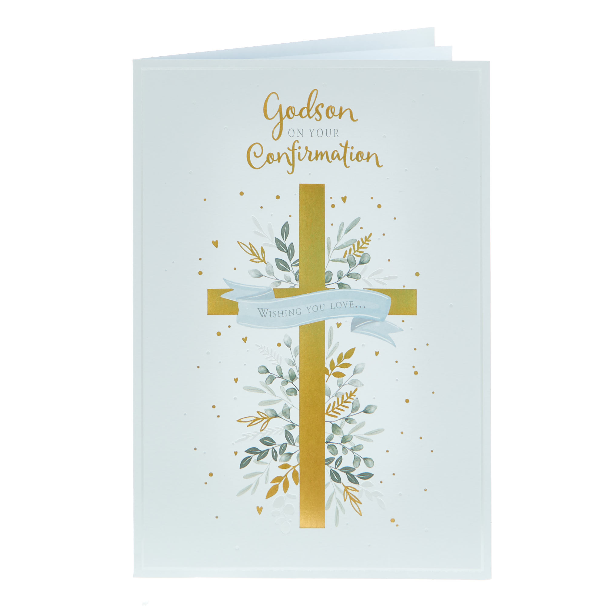 Confirmation Card - Godson Wishing You Love