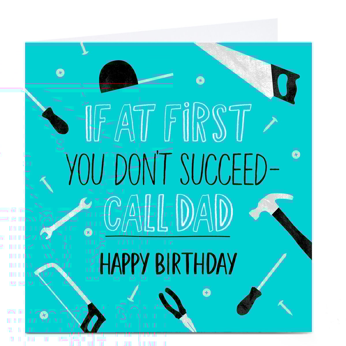Personalised Birthday Card - Call Dad