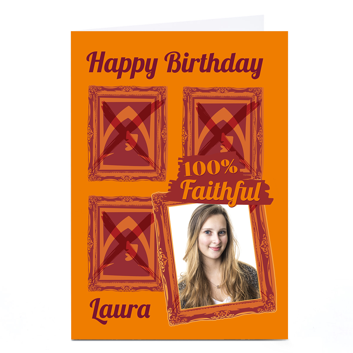 Personalised Birthday Card - The Traitors 100% Faithful