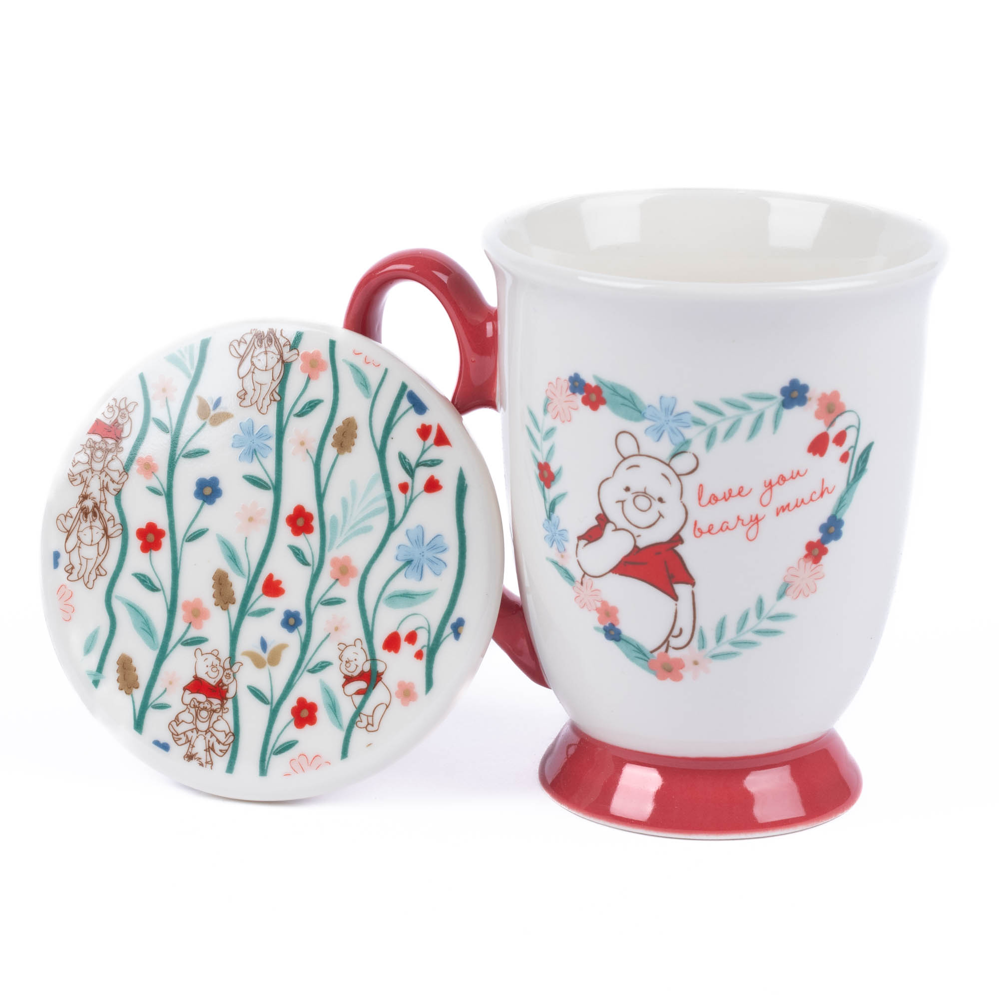 Love You Beary Much Winnie The Pooh Mug & Coaster Set