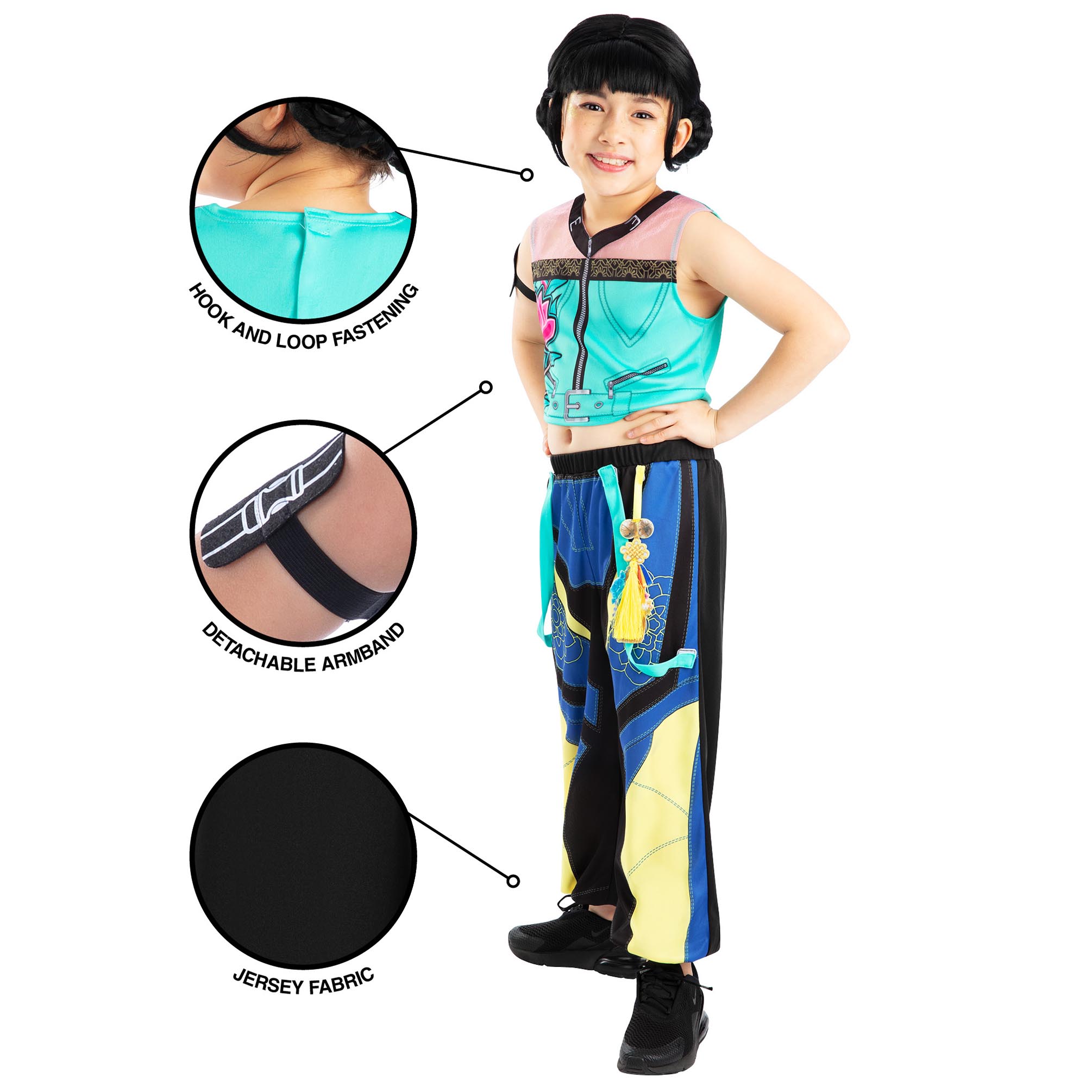 KPop Demon Hunters Zoey Children's Fancy Dress Costume 