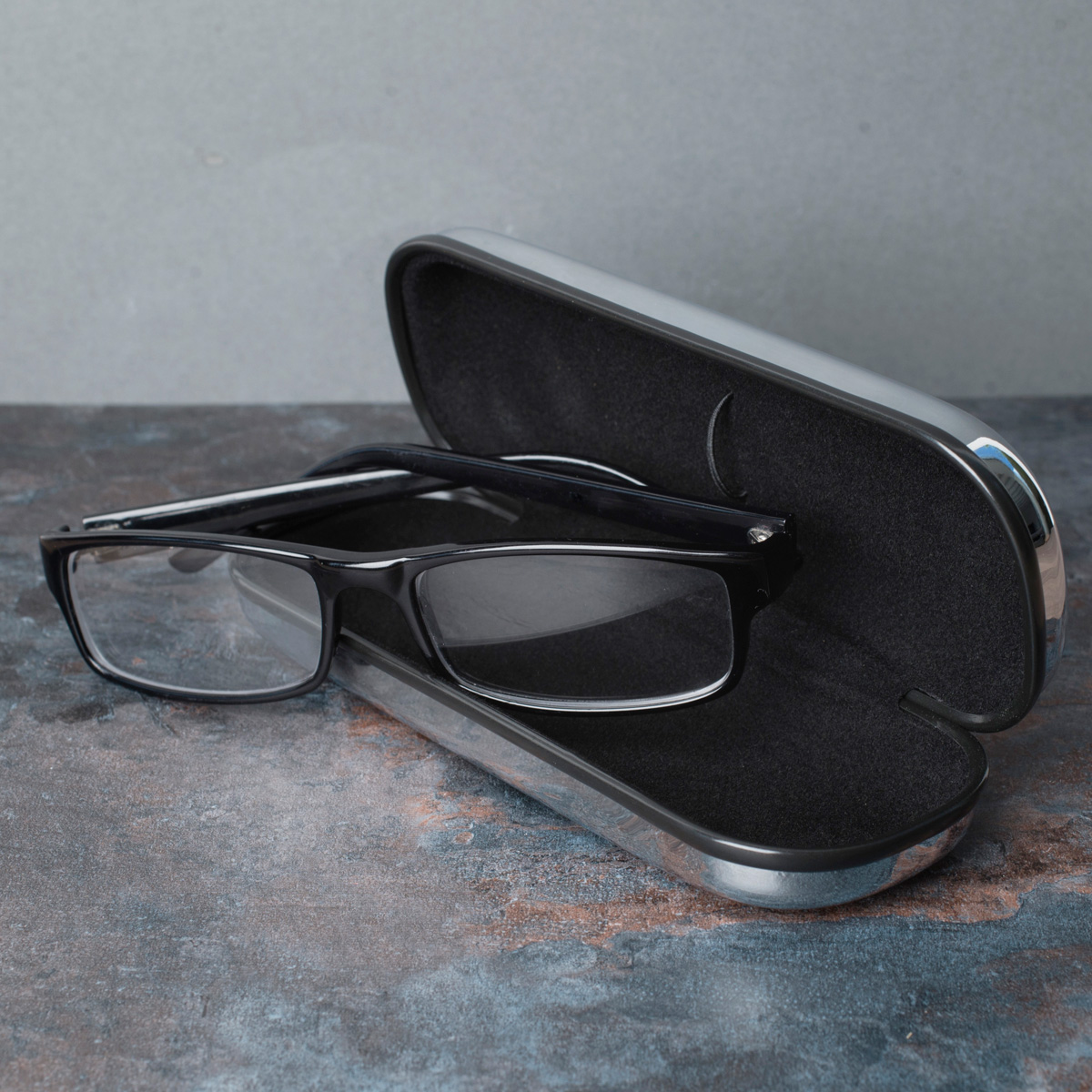 Personalised Engraved Metal Glasses Case