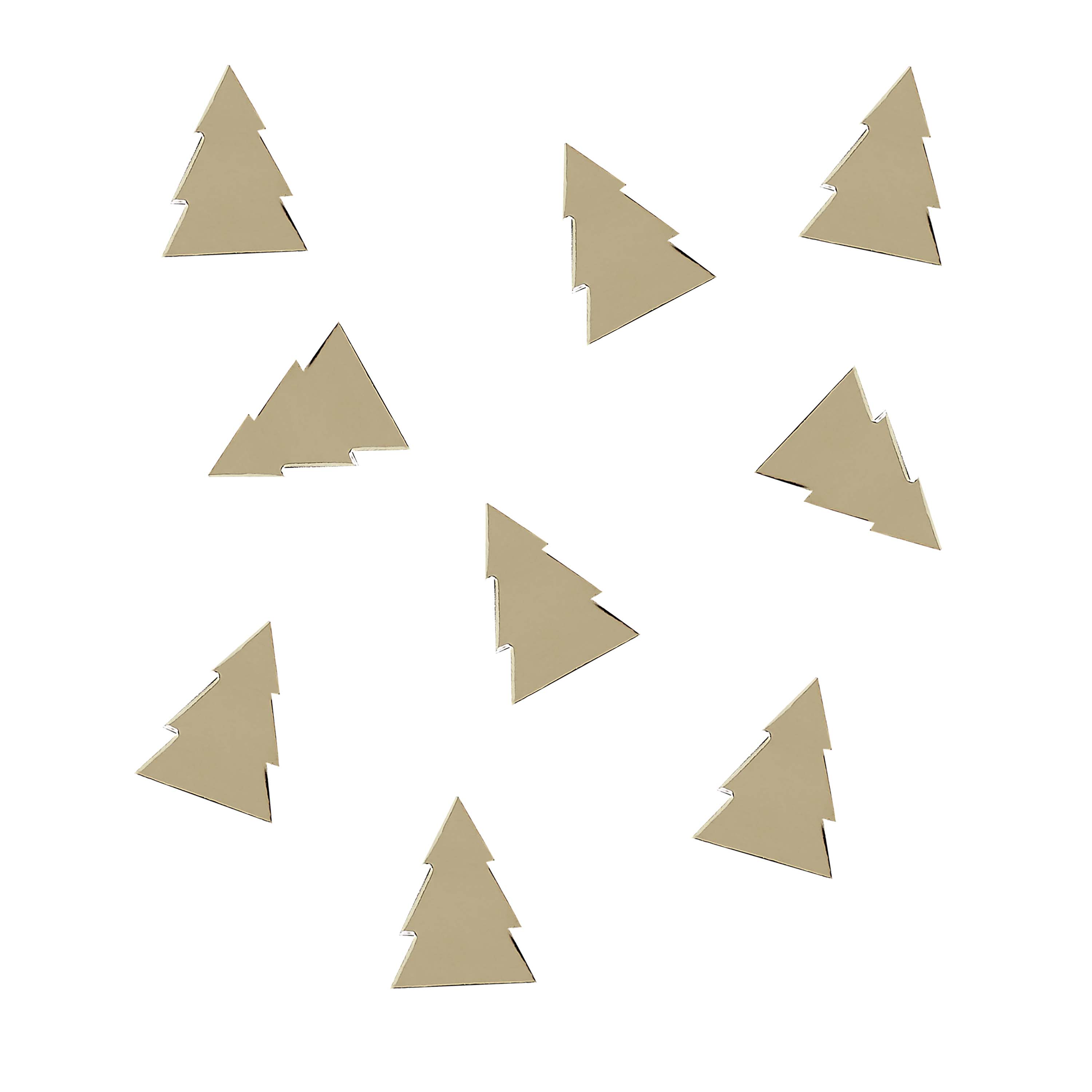 Gold Christmas Tree Table Scatter