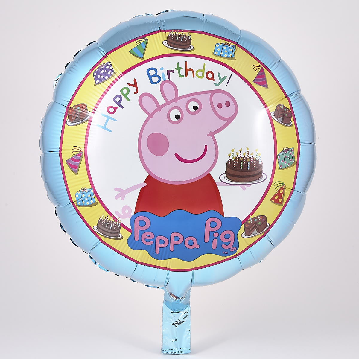 Peppa Pig Happy Birthday Foil Helium Balloon!