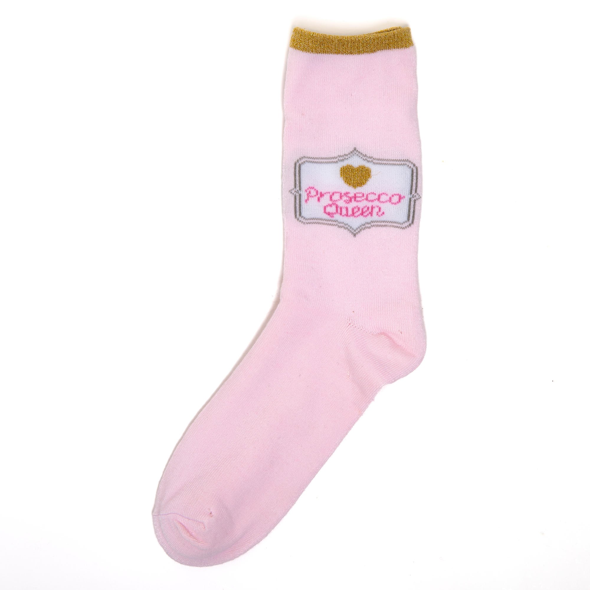Prosecco Queen Novelty Socks
