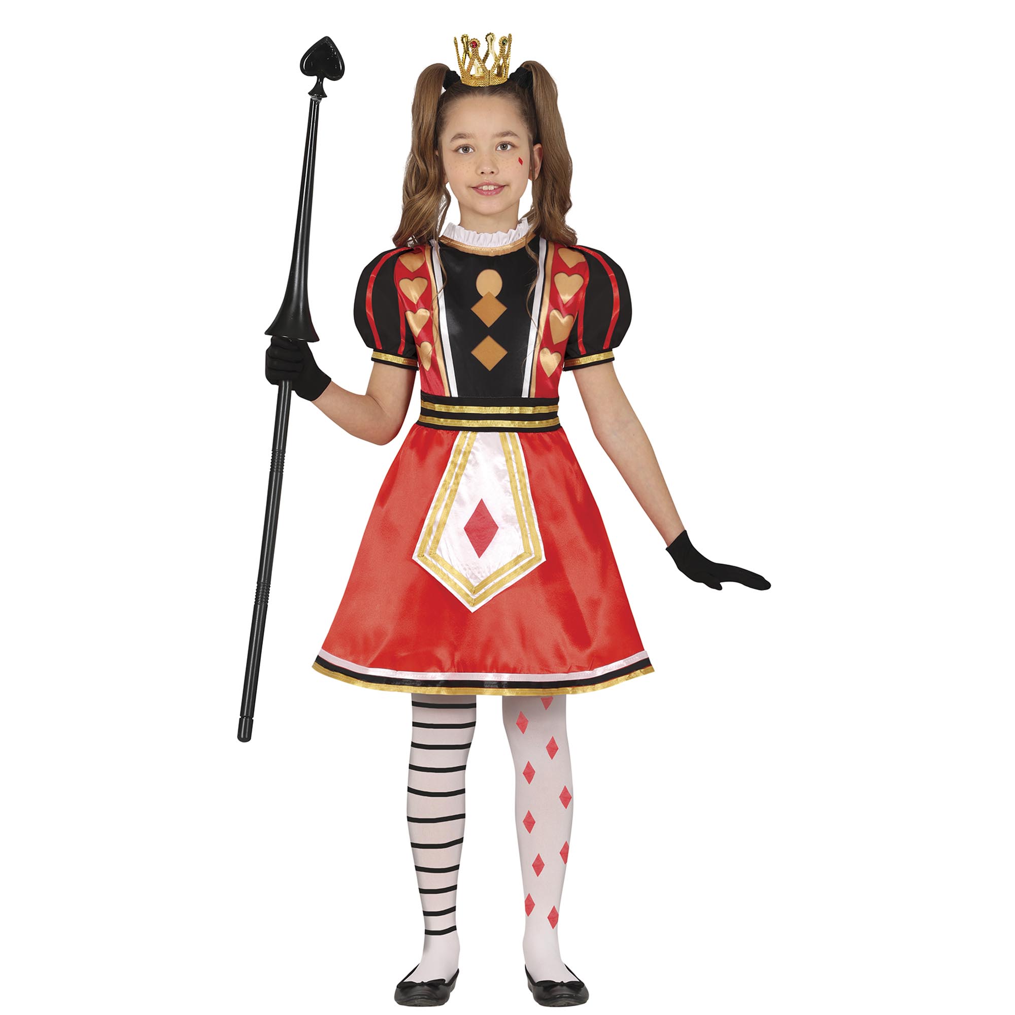 Rhombus Queen Children's Fancy Dress Costume 