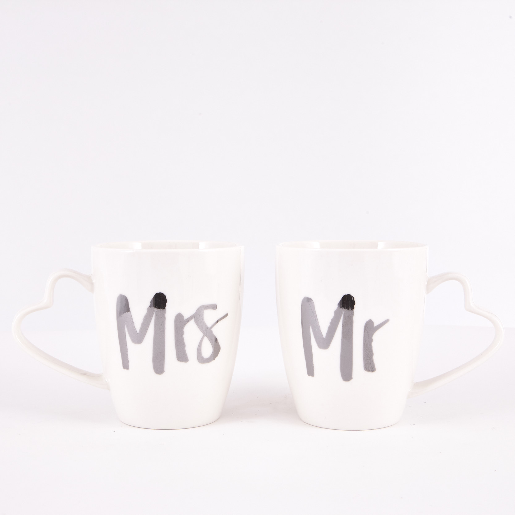 Mr & Mrs Wedding Mug Set