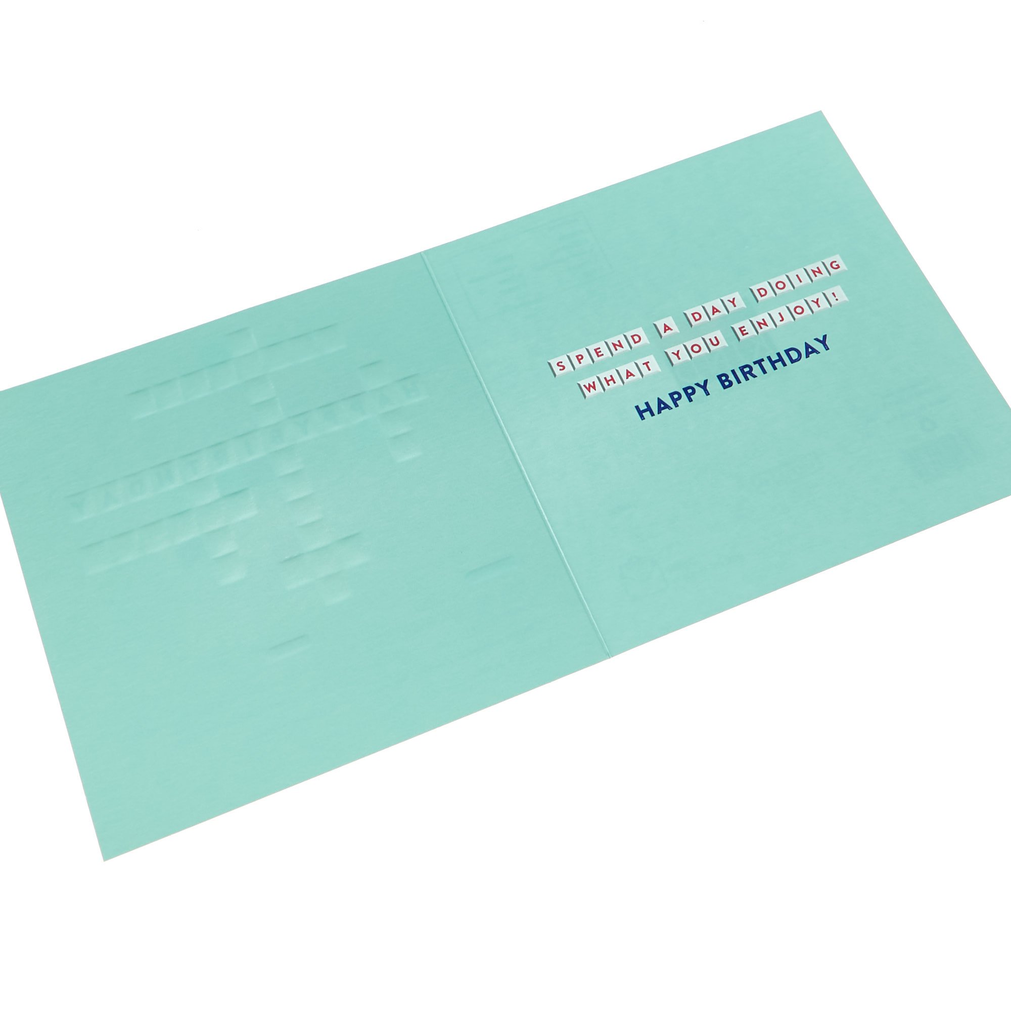 Birthday Card - Birthday Crossword