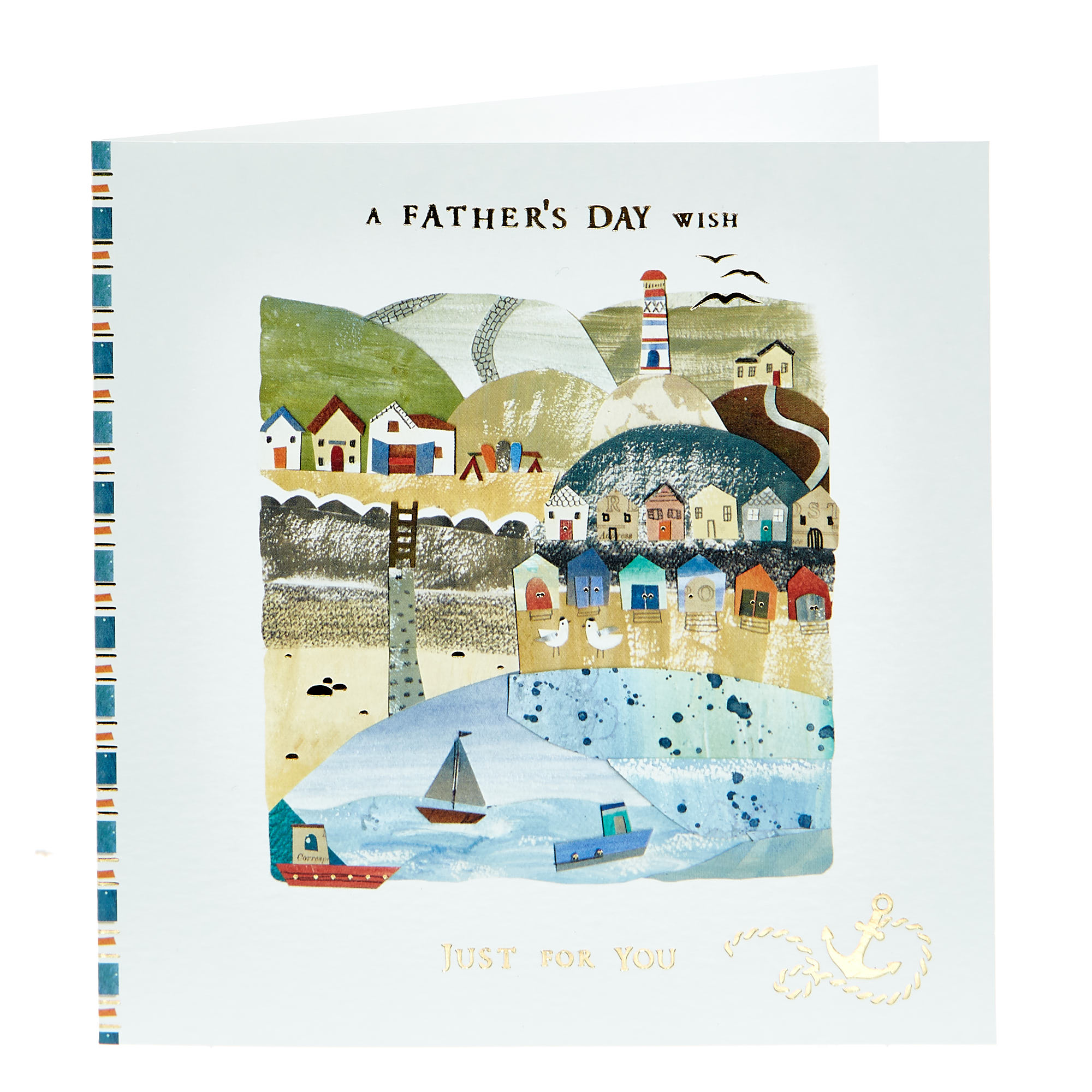 Mind Charity Father's Day Card - Seaside Scene