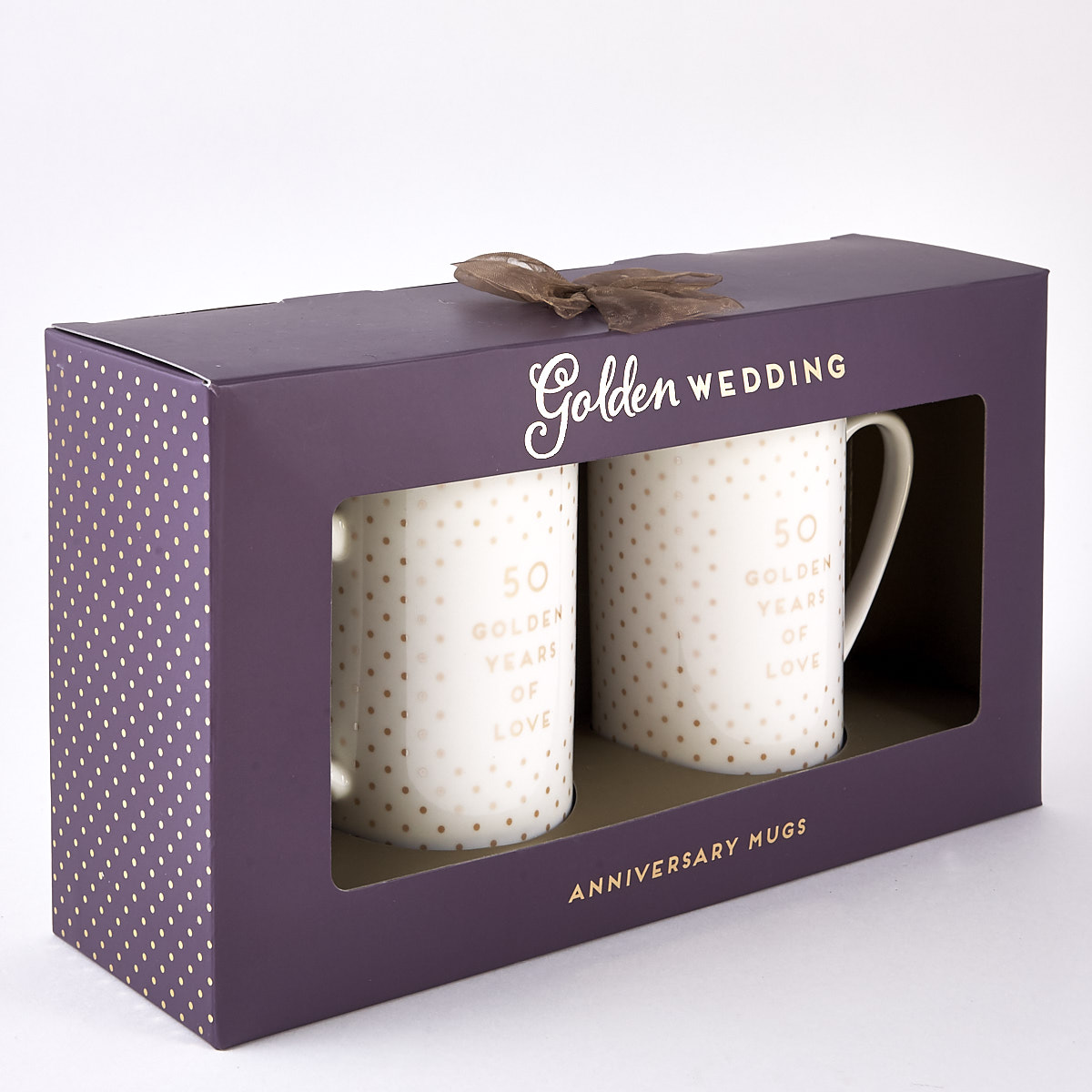 Golden Wedding 50th Anniversary Mugs