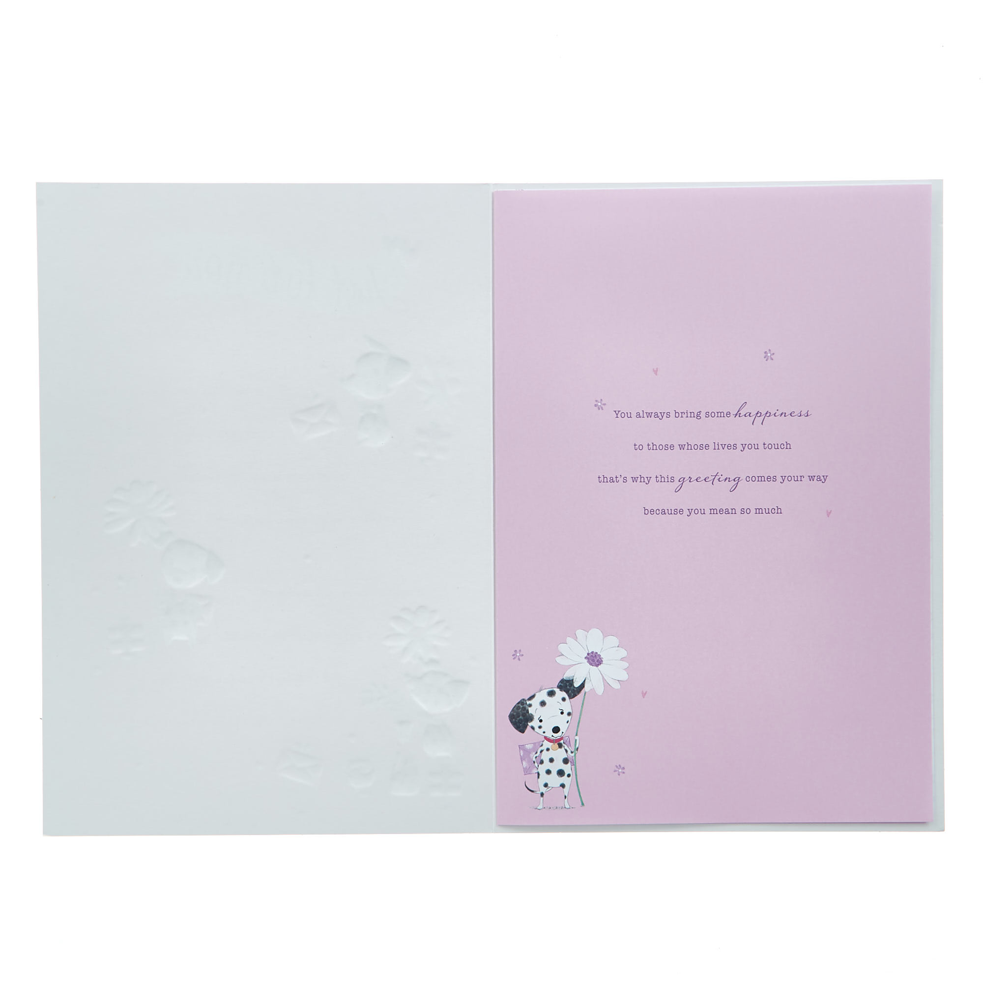 Birthday Card - Dalmatians With Love Just For You