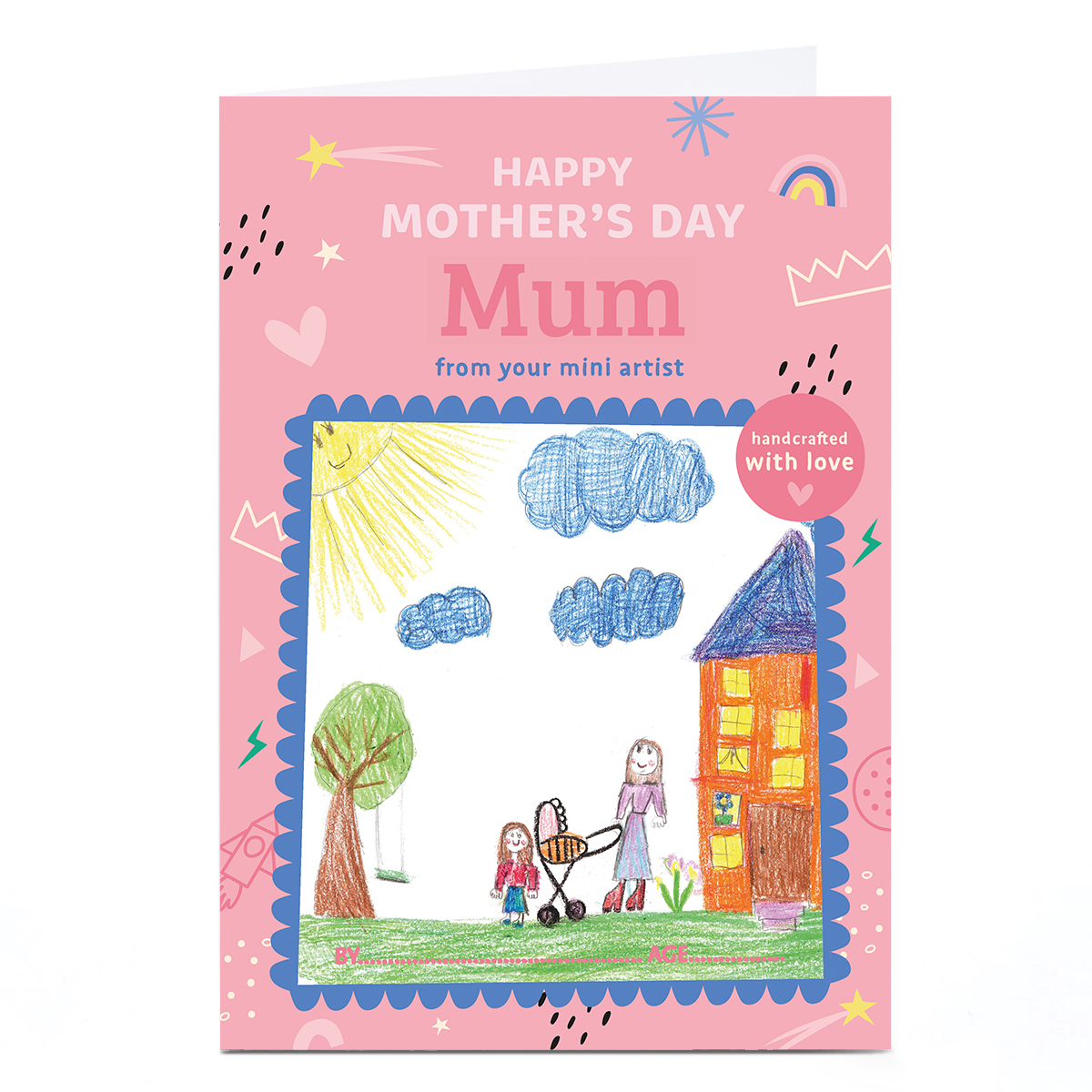 Personalised Frances Wilson Mother's Day - Mini Artist, Mum