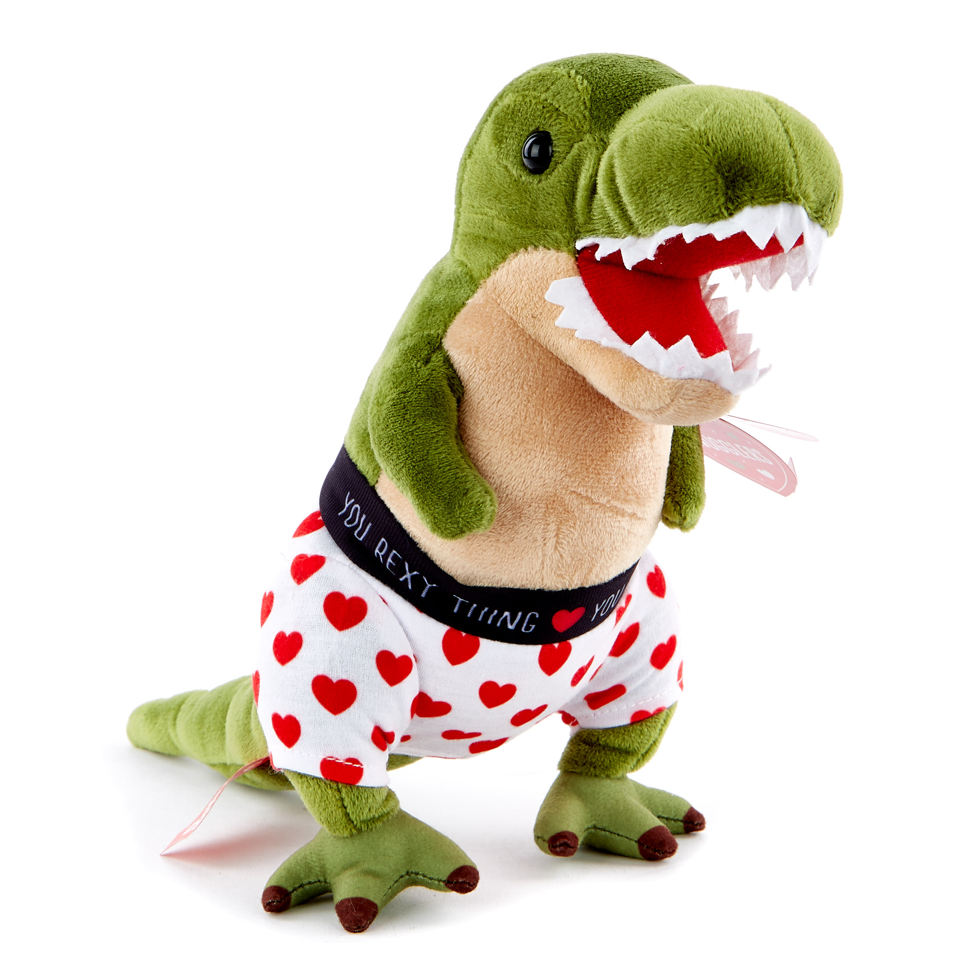 Dinosaur Valentine's Day Soft Toy
