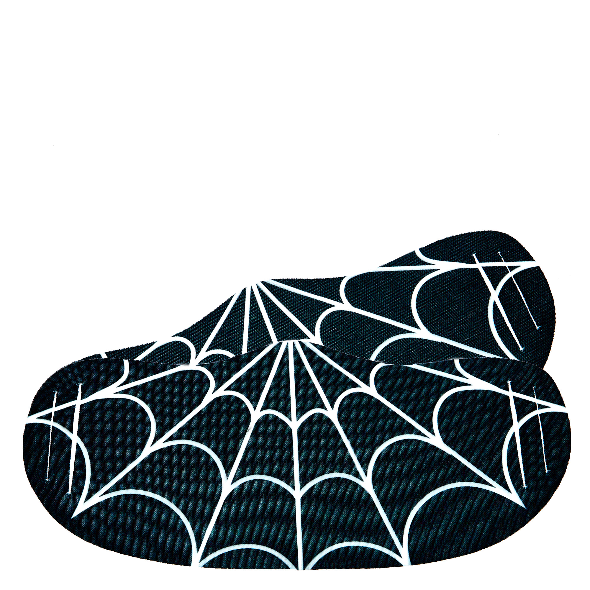 Washable Spider Web Face Coverings - Pack Of 2