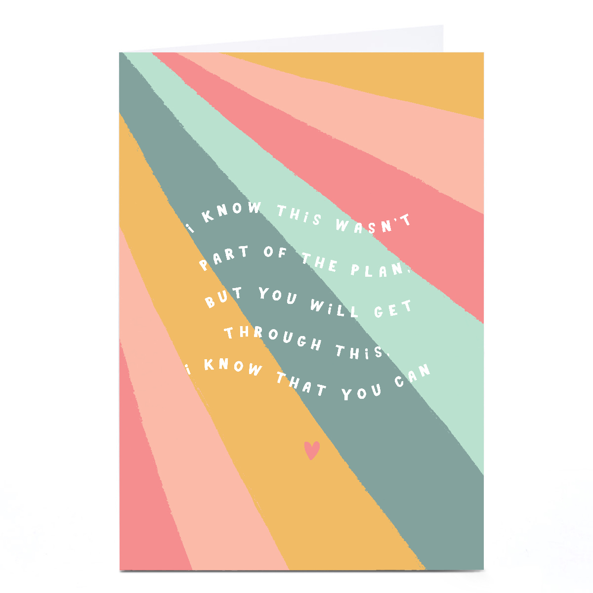 Personalised Ebony Newton Card - I know You