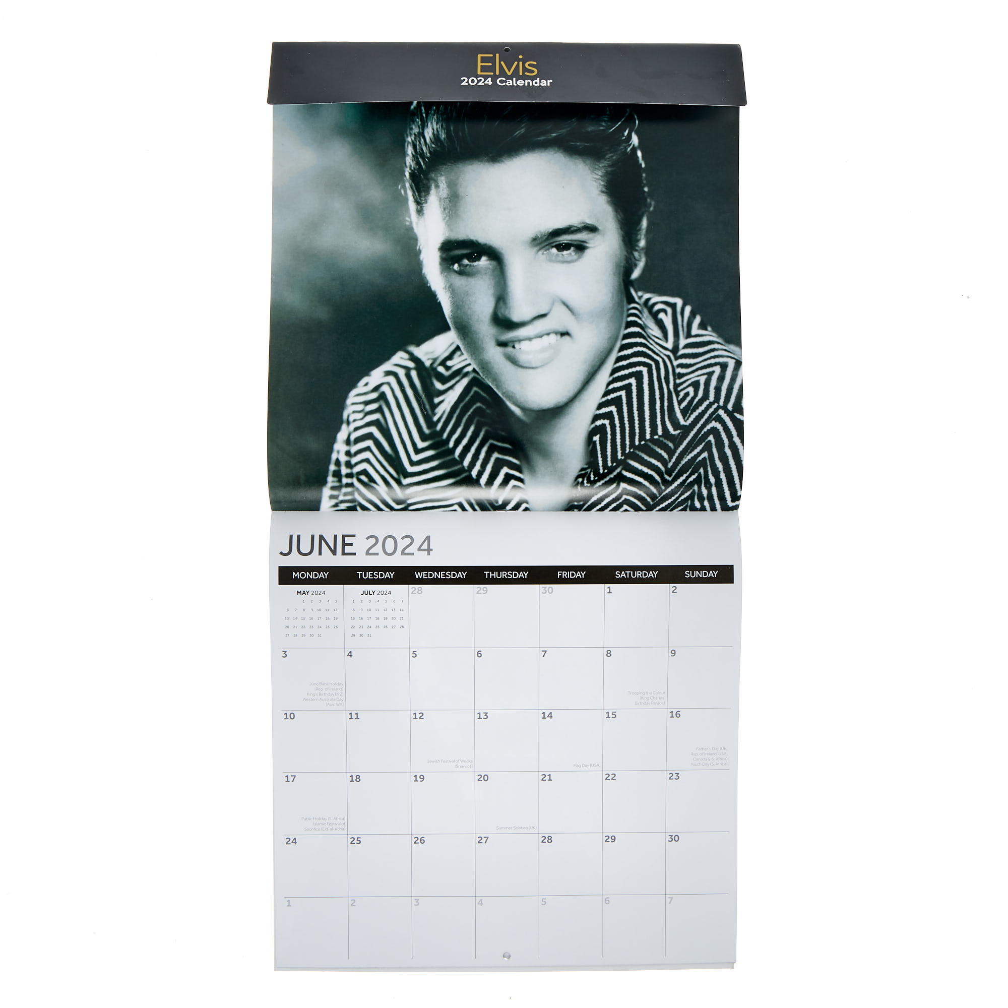 Elvis 2024 Square Calendar