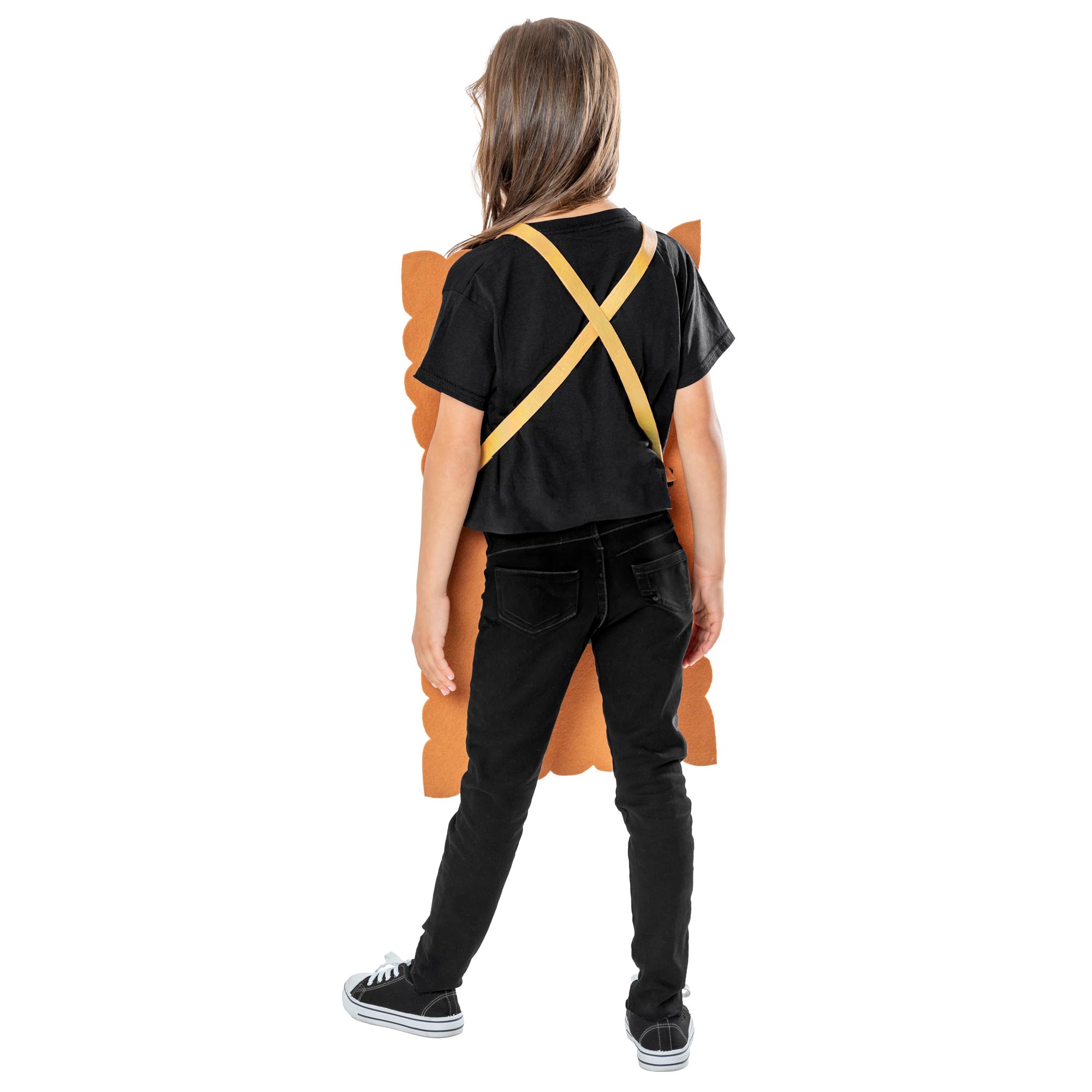 Willy Wonka Golden Ticket Tabard Children's Fancy Dress Costume - One Size (5-8 Years)