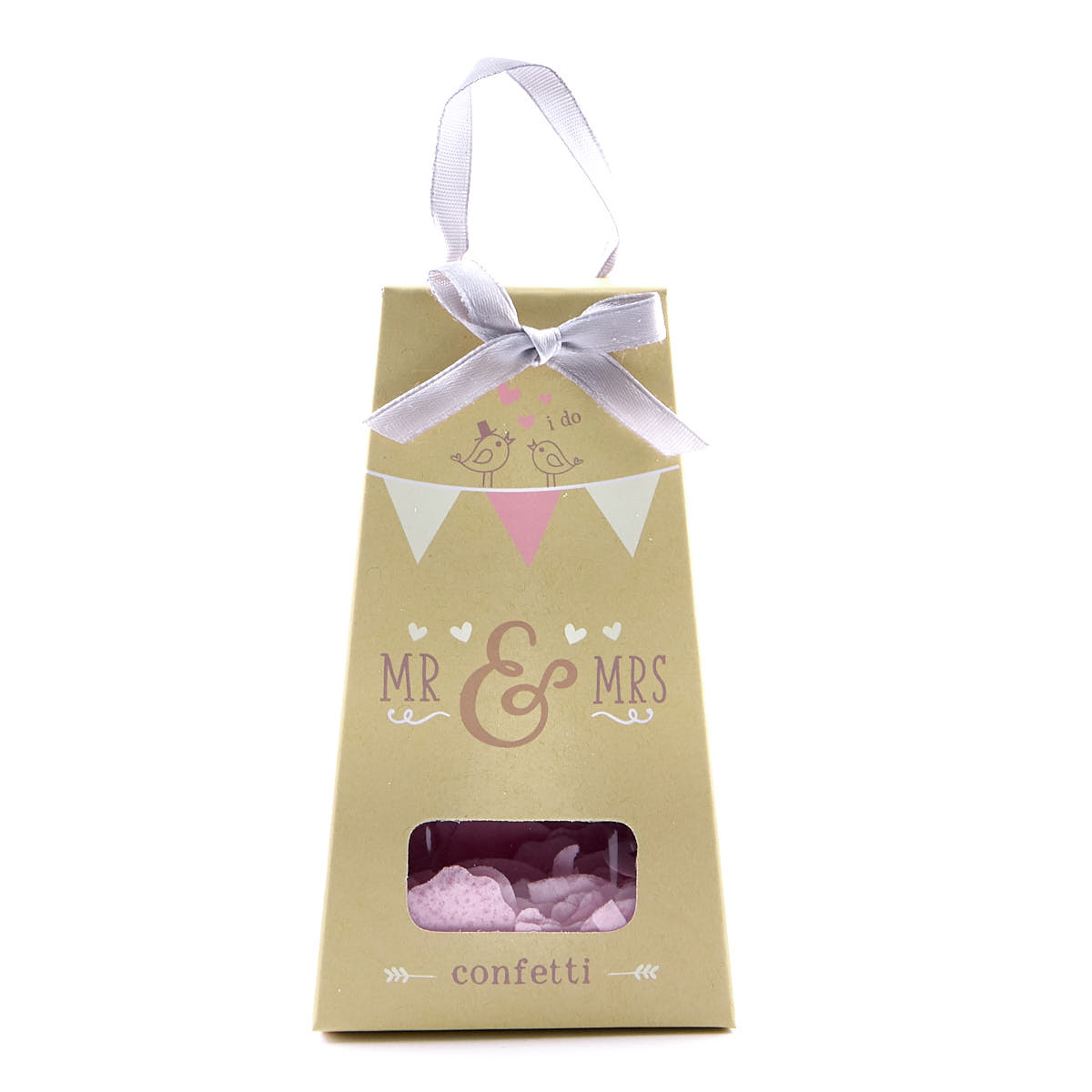 Buy Pink Biodegradable Wedding Confetti Pack Of 28 for