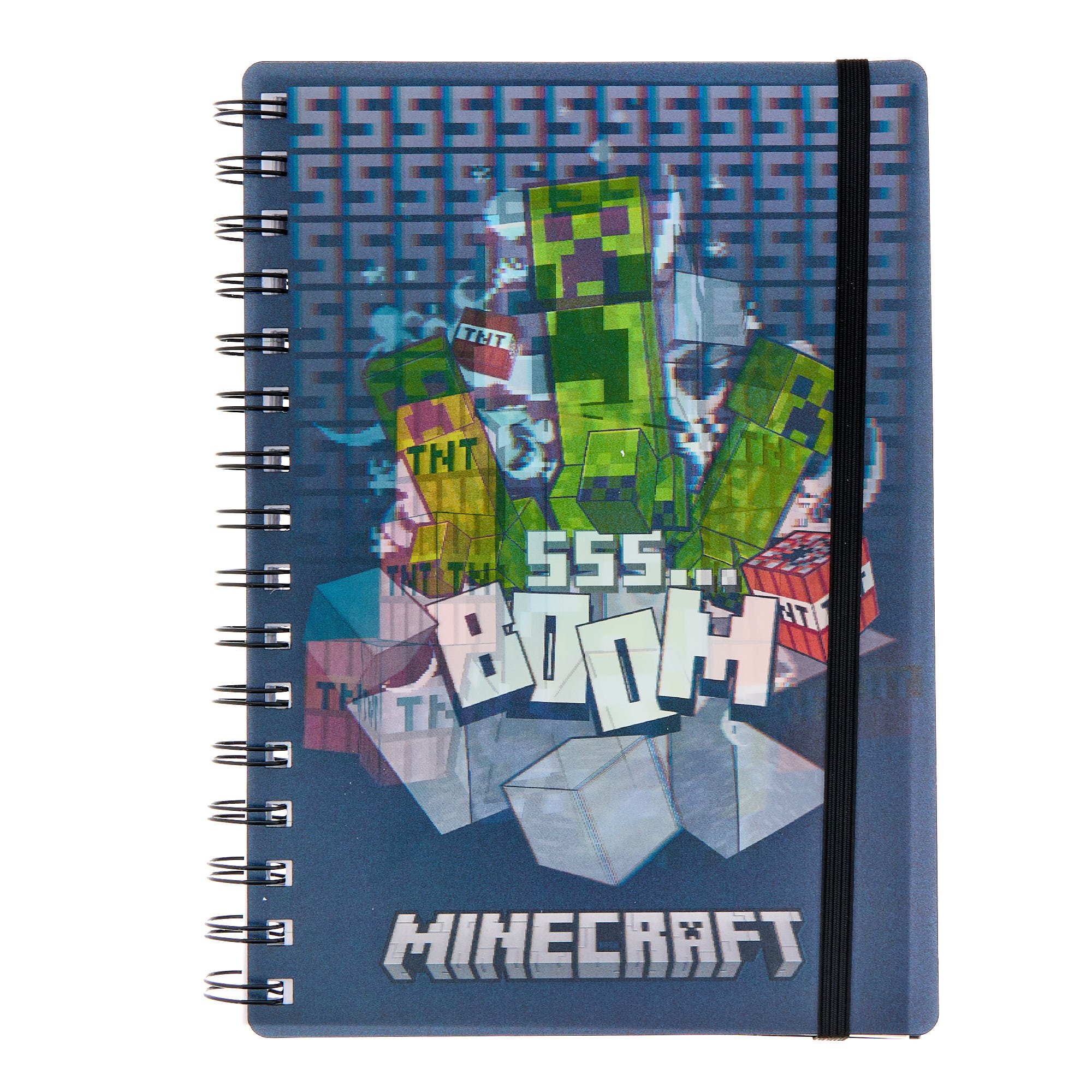 Minecraft Lenticular A5 Notebook