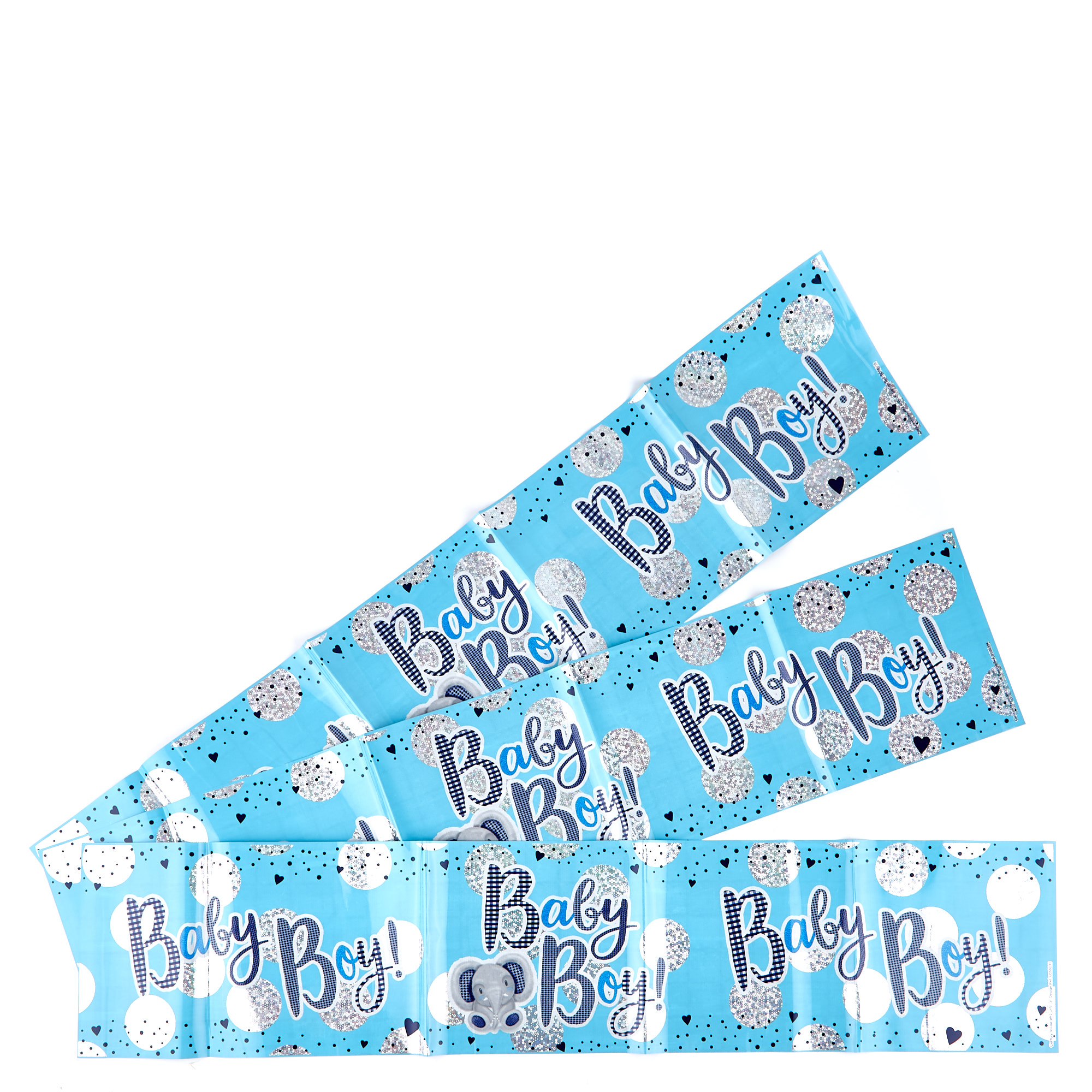 Blue Baby Boy Party Banners - Pack Of 3