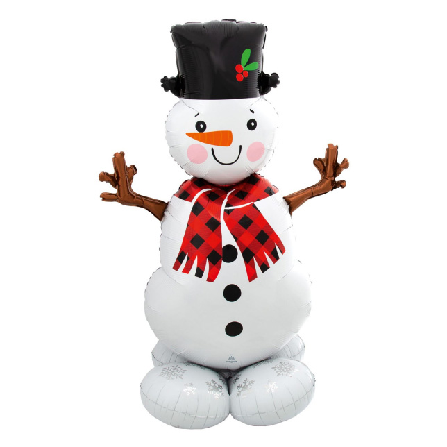 Large 55-Inch Airloonz Snowman Balloon