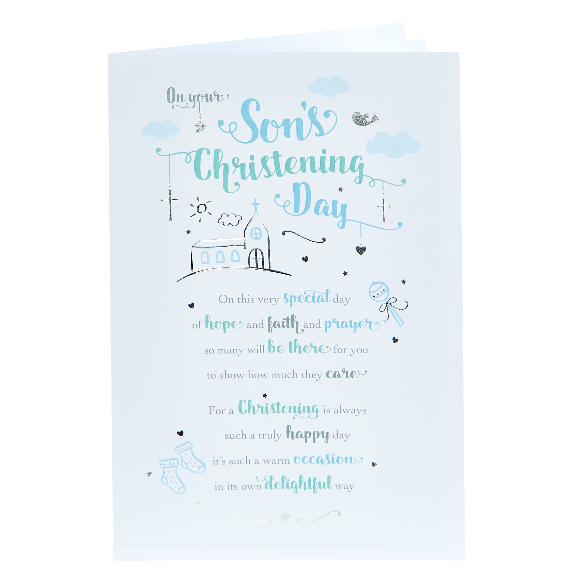 Christening Card - Your Son