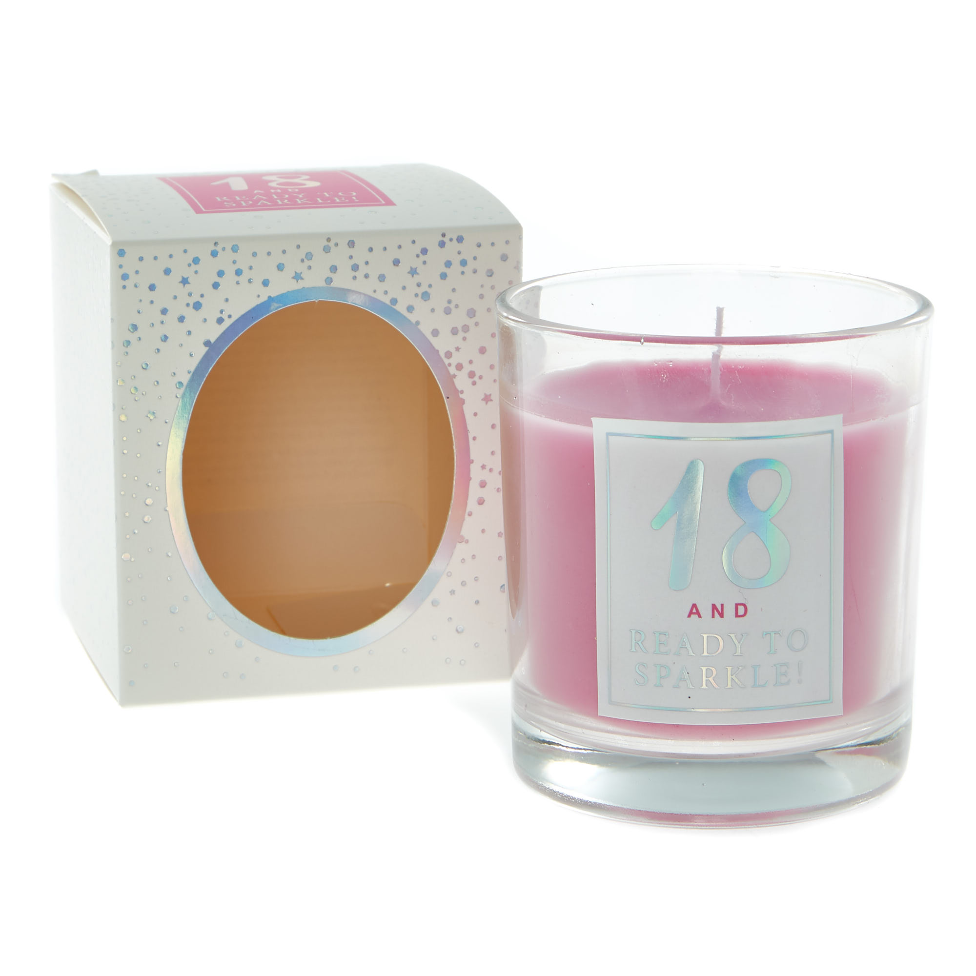 18 & Ready To Sparkle Vanilla Scented Candle