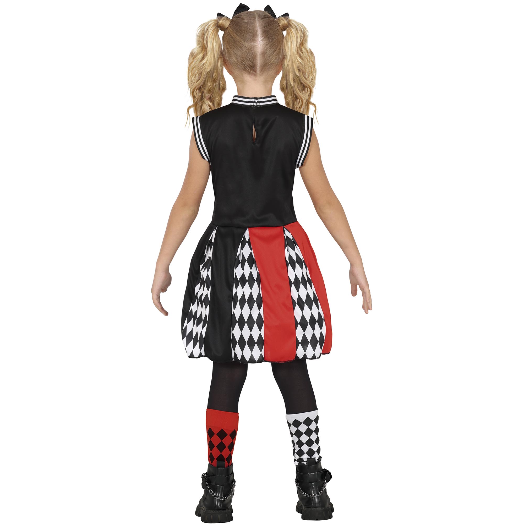 Red Dangerous Cheerleader Children's Fancy Dress Costume