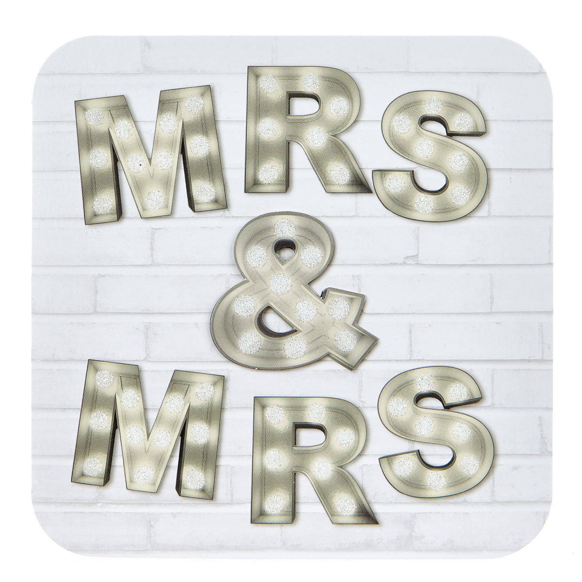 Boutique Collection Wedding Card - Mrs & Mrs