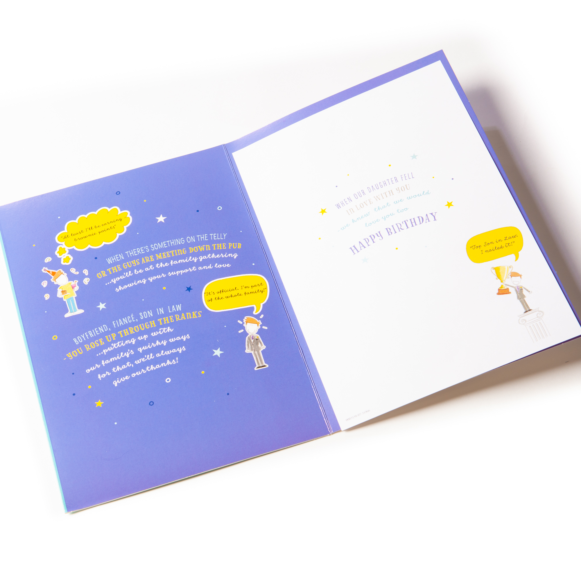 Personalised Thank You Teacher Card - Speech Bubbles