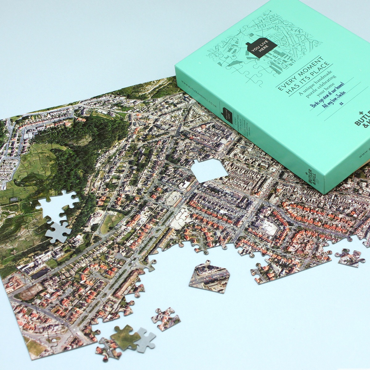 Personalised Aerial Jigsaw - Photo of Your Home