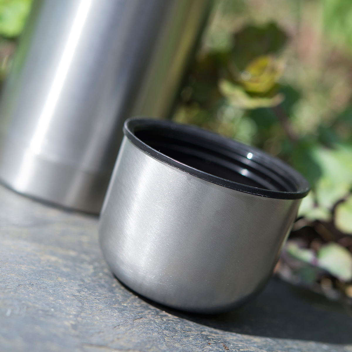 Engraved Stainless Steel Vacuum Flask - Gone Fishing