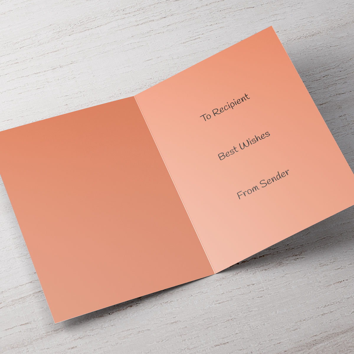 Personalised Violent Veg Card - Pea On The Floor
