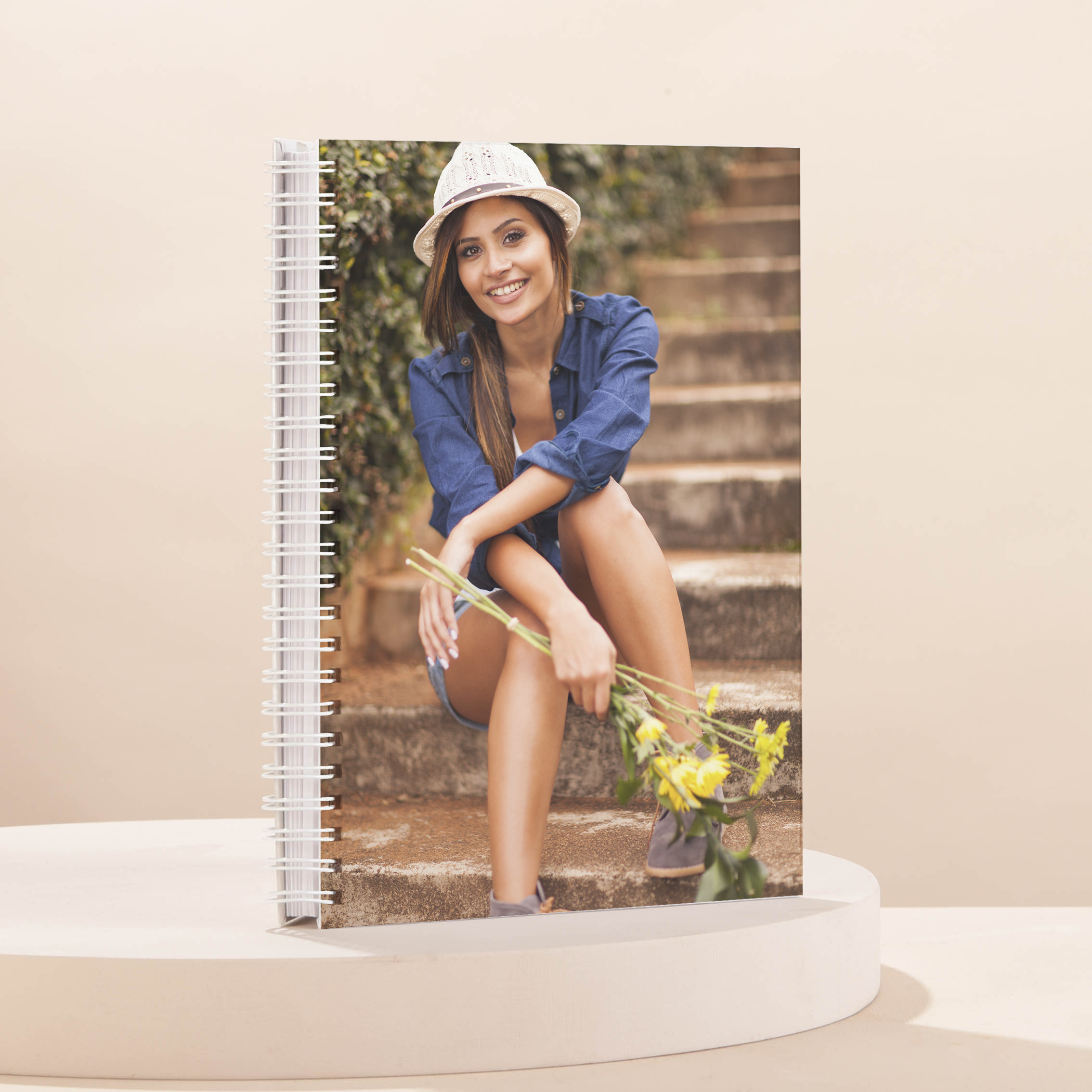 Create Your Own Photo Upload Notebook - Portrait Photograph