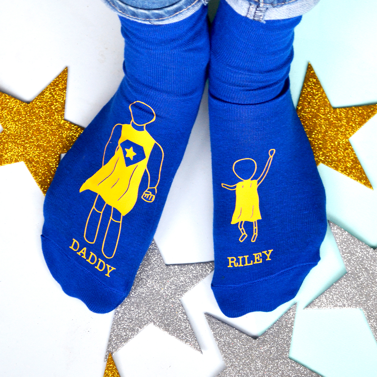 Personalised Socks - Super Dad