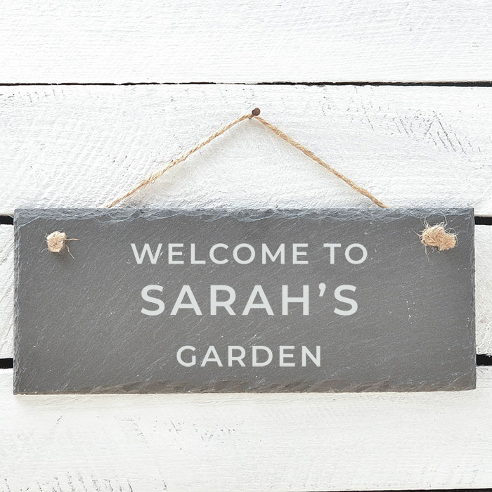 Create Your Own - Personalised Hanging Slate Sign