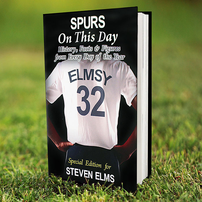 Personalised Football Team On This Day Book