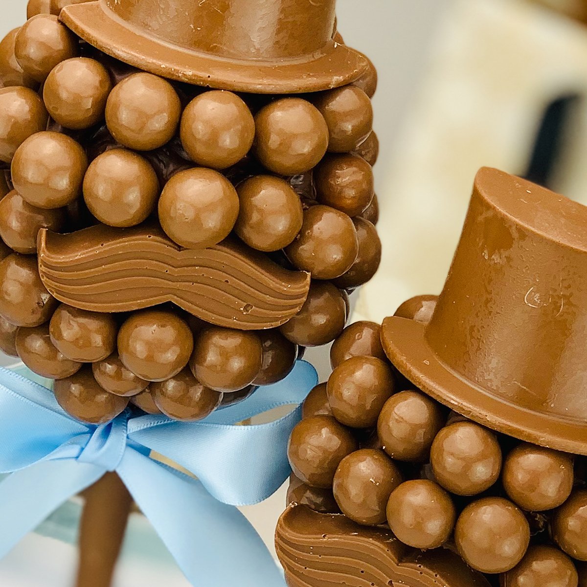 Personalised Sweet Tree - Malteser Hat & Moustache