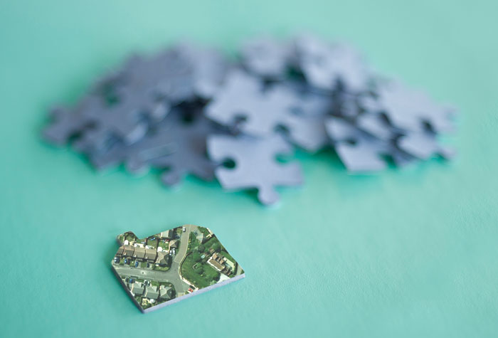 Personalised Aerial Jigsaw - Photo of Your Home