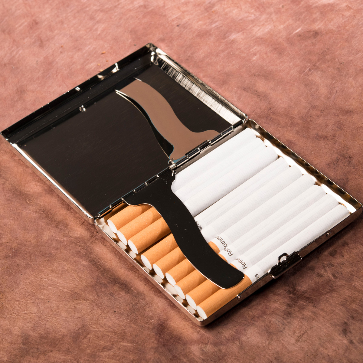Engraved Cigarette Case - Initials & Year
