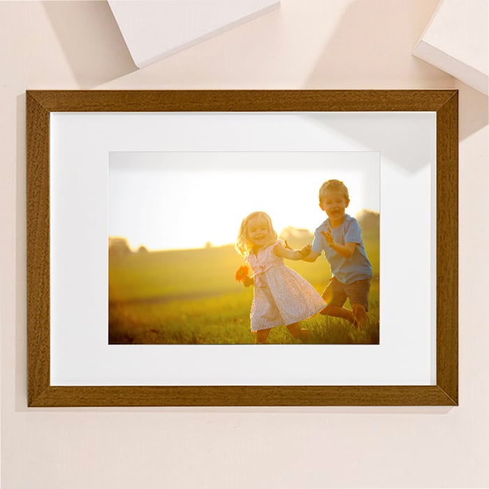 Create Your Own Photo Upload Framed Print - Full Landscape Picture