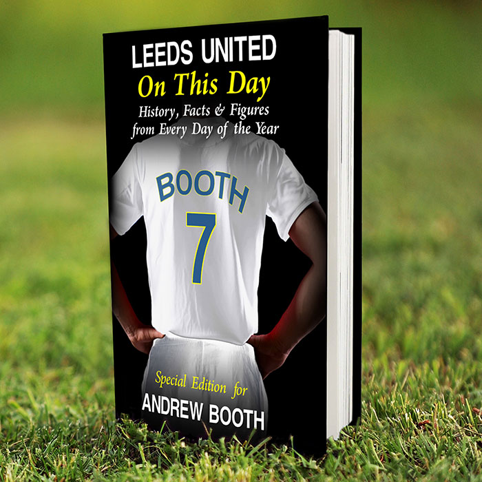Personalised Football Team On This Day Book